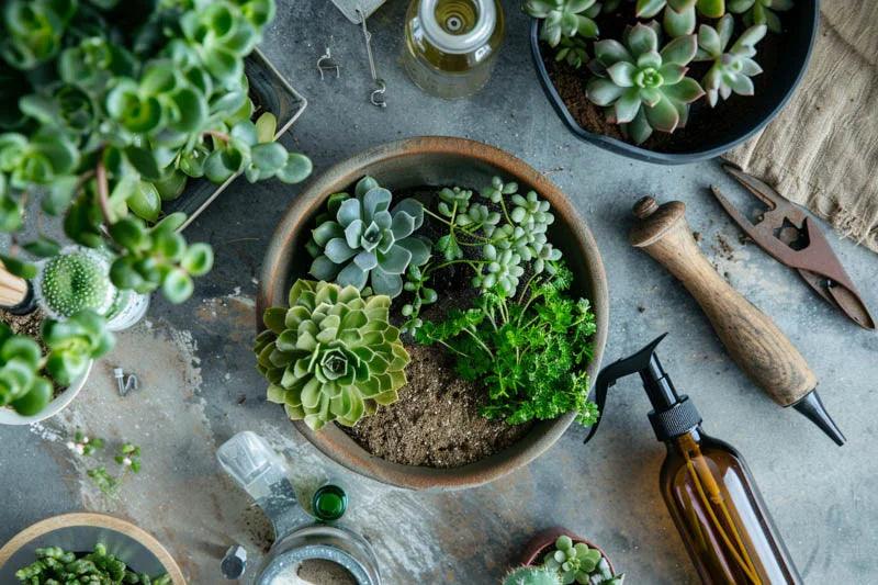 The comprehensive guide to plant succulents indoor : soil, watering, light, fertilize